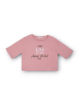 картинка ЧЗ Футболка для девочки 8-12 лет 100% хлопок BONITO KIDS/OP1964(ЧЗ)/5 шт./меш.300 шт от магазина