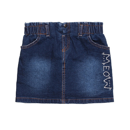 картинка ЧЗ Юбка для девочки 2-5 лет 98% хлопок, 2% эластан BONITO KIDS/OP1178(ЧЗ)/уп.4шт./меш.240шт. от магазина