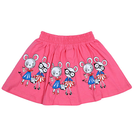 картинка КГ_БГ Юбка для девочки 3-7 лет 100% хлопок BONITO KIDS/BK1659YU(01-24)/уп.5шт./меш.600шт. от магазина