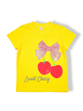 картинка КГ Футболка для девочки, 4-8 лет, 100% хлопок, BONITO KIDS/BK0002D(05-24)/уп.5шт./меш.700шт. от магазина