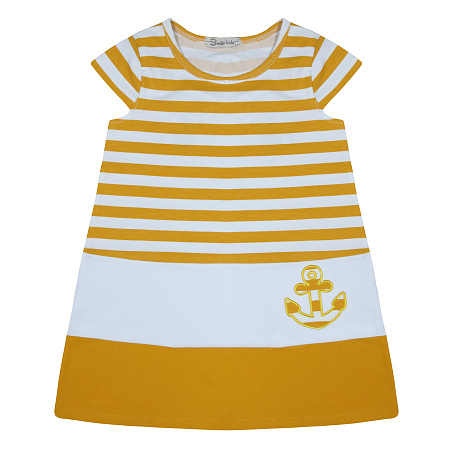 Платье для девочек 5-8 лет 92% хлопок, 8% лайкра BONITO KIDS /уп.4шт./меш.500шт. от магазина