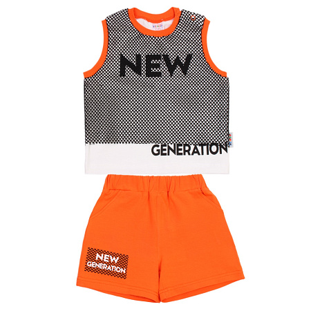 КГ_БГ Комплект для мальчика (майка и шорты) 74-92 см BONITO KIDS/OP1448/уп.4 шт./меш. 360 шт./BONITO KIDS от магазина