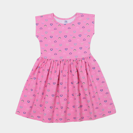 картинка БГ_ЧЗ Платье для девочки 8-12 лет, 92% хлопок, 8% лайкра BONITO KIDS/SS6039(ЧЗ)/уп.5шт./меш.250шт. от магазина