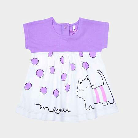 картинка ЧЗ Платье для девочки 68-86 см 100% хлопок BONITO KIDS/OP1872/уп.4шт./меш.800шт. от магазина