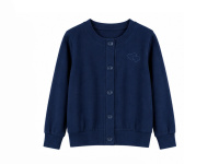 БГ_ЧЗ Кардиган для девочки 7-11 лет, 95% х/б 5% лайкра, BONITO KIDS/BK0276K(2026)(ЧЗ)/уп.5шт./меш.270шт.