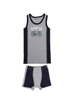 ЧЗ Комплект для мальчика (майка,трусы) 7-11 лет BONITO KIDS/BK1466MT(01-22)/уп.5шт./меш.360шт. от магазина