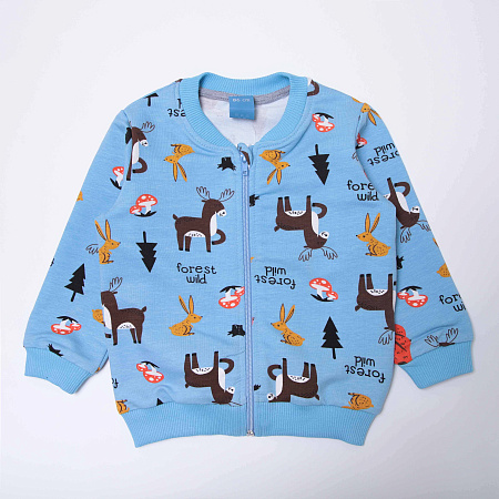 КГ_ОТ Свитшот для детей 1-3 лет 65% хлопок, 27% полиэстер, 8% эластан BONITO KIDS/OP1861/уп.4шт./меш.384шт. от магазина