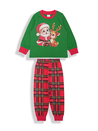 КГ Пижама для мальчика, 2-6 лет, 100% хлопок, BONITO KIDS/BK1495PJ(2025)/уп.5шт./меш.300шт. от магазина