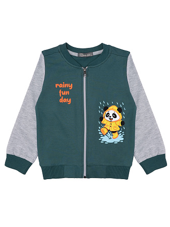 БГ_ЧЗ Бомбер для мальчика 2-5 лет 100% хлопок BONITO KIDS/BK1376BM(11-25)(ЧЗ)/уп.4шт./меш.400шт. от магазина