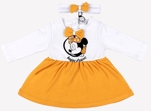 картинка КГЛ Платье для девочки 68-86 см 100% х/б BONITO KIDS/OP1073(minni)/уп.4шт./меш.480шт. от магазина