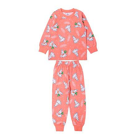 картинка БГ_ЧЗ Пижама для девочки 3-7 лет 92% хлопок 8% лайкра BONITO KIDS/SS6070(01-23)(ЧЗ)/уп.5шт./меш.250шт. от магазина