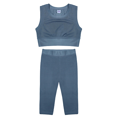 картинка БГ_ЧЗ Комплект для девочки (топ и бриджи) 8-16 лет 60% хлопок, 40% полиэстер BONITO KIDS/BK1738KP(01-24)(ЧЗ)/уп.5шт./меш.340шт. от магазина