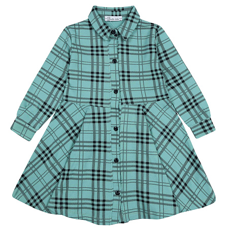 картинка БГ_ЧЗ Платье для девочки 3-7 лет BONITO KIDS/BK1504P(08-23)(ЧЗ)/уп.5шт./меш.200шт. от магазина