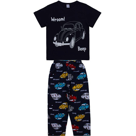 БГ_ЧЗ Пижама для мальчика 3-7 лет 100% хлопок BONITO KIDS/BK1699PJ/уп.5шт./меш.350шт. от магазина