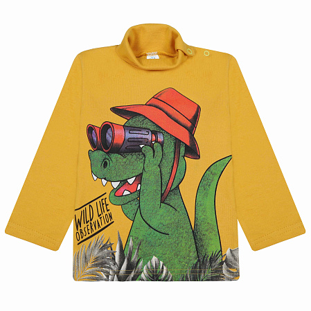 БГ_ЧЗ Водолазка для мальчика 1-4 лет 100% хлопок BONITO KIDS/BK0007M(06-23)(ЧЗ)/уп.4шт./меш.500шт. от магазина