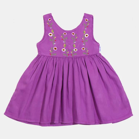картинка ЧЗ Платье для девочки 3-7 лет 100% хлопок BONITO KIDS/OP1675(ЧЗ)/уп.5шт./меш330.шт. от магазина