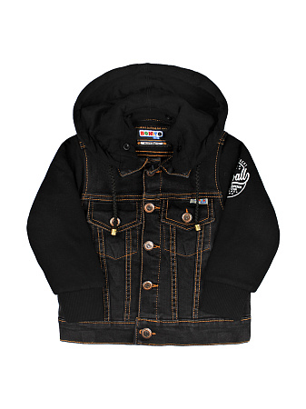 ЧЗ Куртка для мальчика 2-6 лет 100% хлопок BONITO KIDS/OP721П(ЧЗ)/уп.5шт./меш.75шт. от магазина