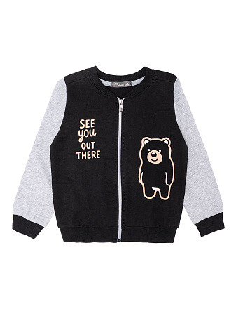 КГ Бомбер для мальчика 2-5 лет 100% хлопок BONITO KIDS/BK1376BM(11-25)/уп.4шт./меш.400шт. от магазина