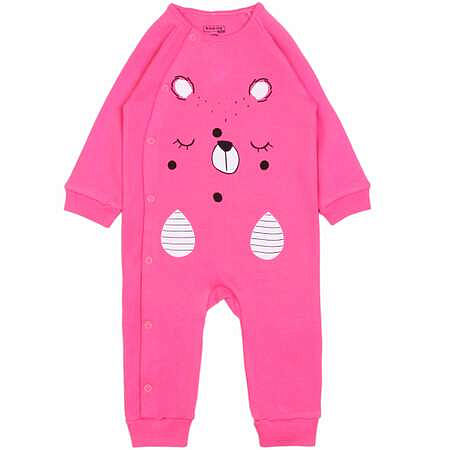 картинка ЧЗ Комбинезон для новорожденных 100% х/б 68-86 см BONITO KIDS/OP1495(ЧЗ)/уп.4шт./меш.360шт. от магазина