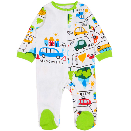 картинка БГ_ЧЗ Комбинезон для новорожденных, 68-86, 100% хб/BONITO KIDS/OP1387(ЧЗ)/4 шт./меш.416 от магазина