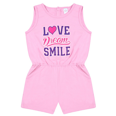 картинка БГ Комбинезон для девочки 2-6 лет 92% хлопок, 8% лайкра BONITO KIDS/BK5206K/уп.5шт./меш.420шт. от магазина