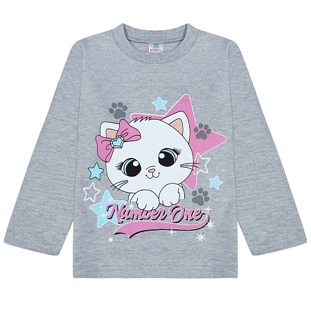 картинка БГ_ЧЗ Кофта для девочки 1,5-4 лет 100% хлопок BONITO KIDS/BK0006D(08-25)(ЧЗ)/уп.4шт./меш.500шт. от магазина