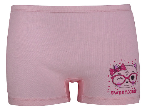 картинка ЧЗ Трусы для девочки 8-12 лет 100% хлопок BONITO KIDS/BK1637T(ЧЗ)/уп.5шт./меш.1000шт. от магазина