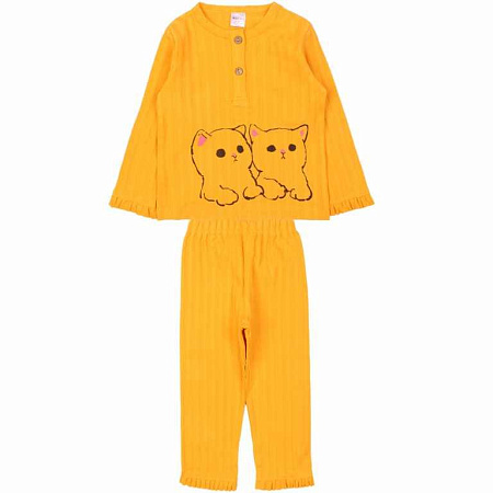 картинка БГ_ЧЗ Пижама для девочки 2-6 лет 100% хлопок BONITO KIDS/OP1719/уп.5шт./меш.240шт. от магазина
