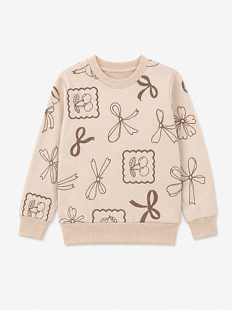 картинка БГ_ЧЗ Толстовка для девочки 3-7 лет 100% хлопок BONITO KIDS/BK1859T(ЧЗ)/уп.5шт./меш.300шт. от магазина
