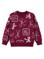 БГ_ЧЗ Толстовка для девочки 3-7 лет 100% хлопок BONITO KIDS/BK1859T(ЧЗ)/уп.5шт./меш.300шт.