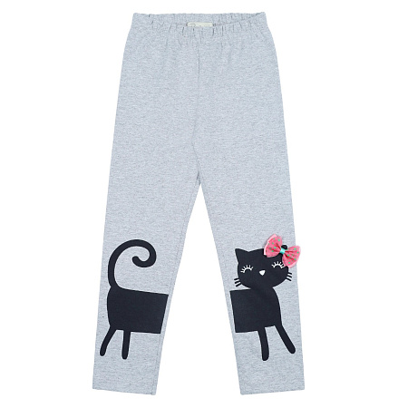 картинка ЧЗ Лосины для девочки 3-7 лет 92% хлопок, 8% лайкра BONITO KIDS/BK1609L(ЧЗ)/уп.5шт./меш.700шт. от магазина