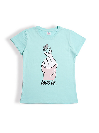 картинка БГ_ЧЗ Футболка для девочки, 9-12 лет, 100% хлопок, BONITO KIDS/BK0003D(03-25)(ЧЗ)/уп.4шт./меш.600шт. от магазина