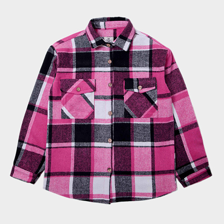 картинка ЧЗ Рубашка для девочки 11-14 лет 60% хлопок 40% полэстер BONITO KIDS/OP1690(01-23)(ЧЗ)/уп.4шт/96шт. от магазина