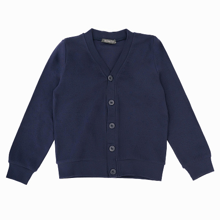 БГ_ЧЗ Кардиган для мальчика 7-11 лет 95% хлопок, 5% лайкра BONITO KIDS/BK0275K(ЧЗ)/уп.5шт./меш.270шт. от магазина