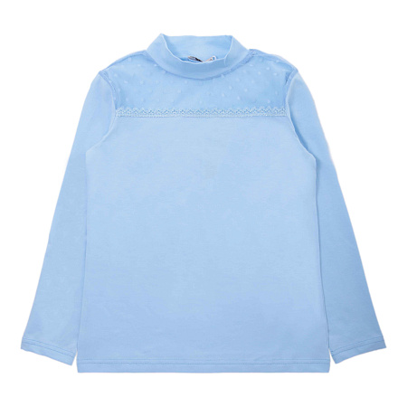 картинка ЧЗ Водолазка для девочки 8-12 лет 95% хлопок, 5% эластан BONITO KIDS/OP1881(ЧЗ)/уп.5шт./меш.400шт. от магазина