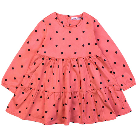 картинка ЧЗ Платье для девочки 3-7 лет 100% Хлопок BONITO KIDS/OP1678(ЧЗ)/уп.5шт./меш.375.шт. от магазина