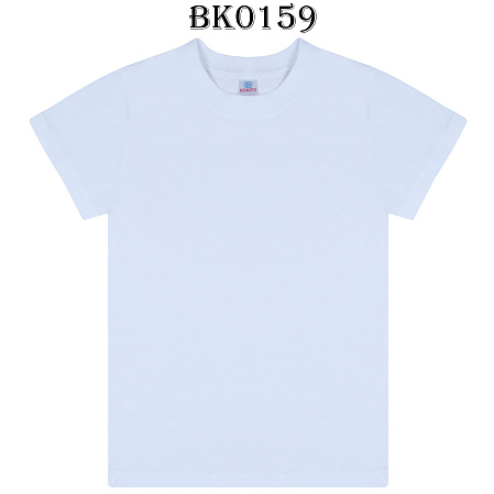 КГ Футболка белая для мальчика 1,5-4 лет 100% хлопок BONITO KIDS/BK0159F(1,5-4)/уп.8шт./меш.800шт. от магазина