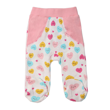 картинка ЧЗ Ползунки для детей 62-80 см 100% х/б BONITO KIDS/OP1310/уп.4шт./меш.640шт. от магазина