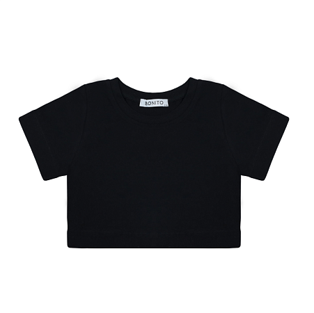 картинка БГ_ЧЗ Футболка для девочек 8-12 лет 92% х/б, 8% п/э BONITO KIDS/BK1802F(ЧЗ)/уп 5шт./меш.800шт. от магазина