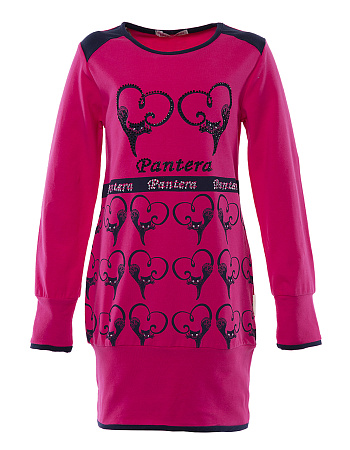 картинка КГ Туника для девочки 7-10 лет 92% хлопок, 8% лайкра  BONITO KIDS/BK434T/уп.4шт./меш.300шт. от магазина