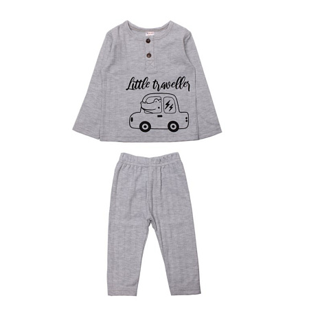 ЧЗ Пижама для мальчика 74-98 см 100% хлопок BONITO KIDS/OP1365/уп.5шт./меш.330шт. от магазина
