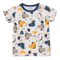 ЧЗ Футболка для детей 74-92 100% ХБ BONITO KIDS/OP1398(ЧЗ)8/уп.4шт./меш.1080шт.