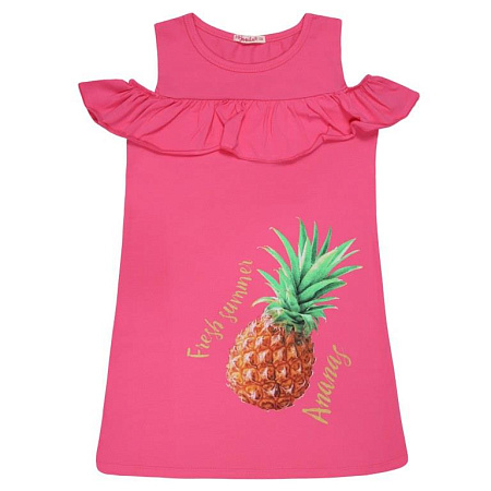 БГ Платье для девочки 8-12 лет 95% хлопок 5% лайкра BONITO KIDS /уп.5шт./меш.300шт. от магазина