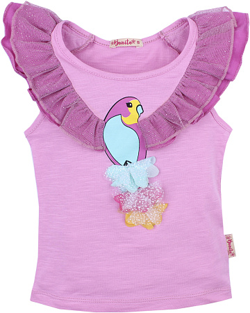 картинка Футболка для девочки 3-7 лет 100% хлопок BONITO KIDS/BK1200K/уп.5шт./меш.850шт. от магазина
