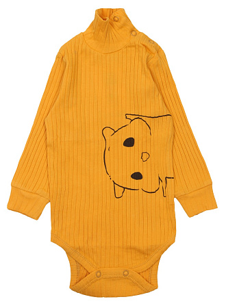 картинка ЧЗ Боди для детей  68-92 100% х/б BONITO KIDS/OP1298(ЧЗ)/уп.5шт./меш.450шт. от магазина