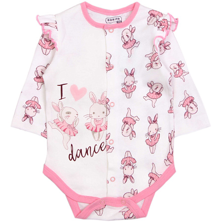 картинка БГ_ЧЗ Боди для детей 68-86 см BONITO KIDS/OP1442(ЧЗ)/уп.4шт./меш.456шт. от магазина