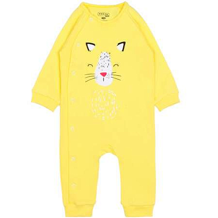 картинка ЧЗ Комбинезон для новорожденных 100% х/б 68-86 см BONITO KIDS/OP1495(ЧЗ)/уп.4шт./меш.360шт. от магазина