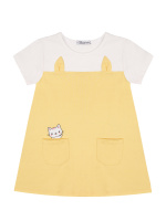 БГ_ЧЗ Платье для девочки 3-7 лет, 92% хлопок 8% эластан, BONITO KIDS/BK1847P(ЧЗ)/уп.5шт./меш.400шт.