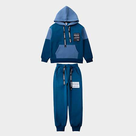 ЧЗ Комплект для мальчика (худи и брюки), 8-12 лет, 80% хлопок, 20% полиэстер, BONITO KIDS/OP1913(09-23)(ЧЗ)/уп.5шт./меш.60шт. от магазина