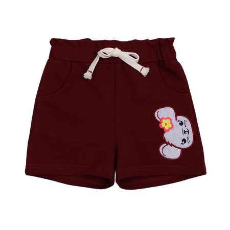 картинка КГ_БГ Шорты для девочки, 1-4 лет, 65% хлопок, 27% полиэстер, 8% эластан, BONITO KIDS/OP1414/уп.4шт./меш.580шт. от магазина